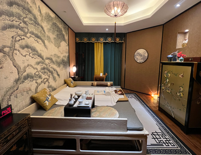 天津河东足疗减压会所环境展示（二）一种真挚的艺术生活态度